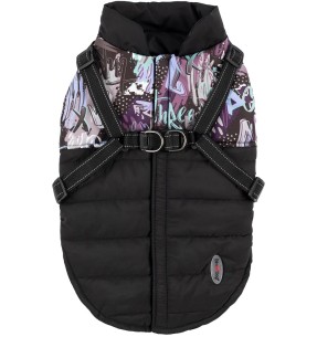 Теплая зимняя куртка для собак, двусторонняя, желтая Puffer Jacket (Red Dingo) – Soojad joped – Red Dingo – Valgekihv 2