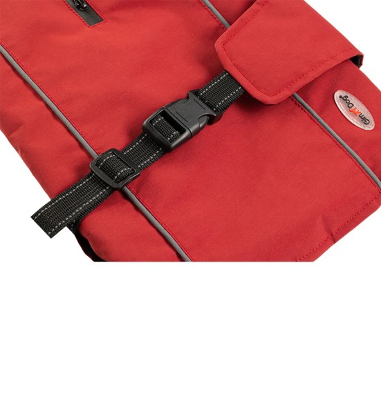 Koera jope veekindel, sooja voodriga, punane NOVA Gimdog