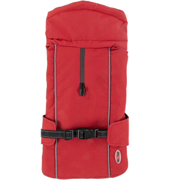 Куртка для собак непромокаемая, на теплой подкладке, красная NOVA Gimdog