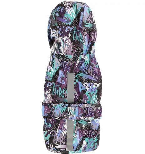 Дождевик для собаки GRAFFITI Gimdog с сетчатой...