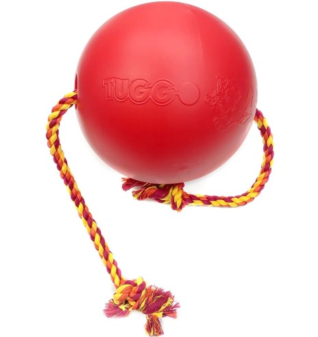 Прочный мяч для собаки, можно наполнить водой Tuggo Ball (Gimdog)