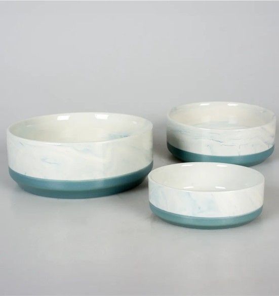 Koera söögikauss keraamiline Stone Cloudy Sky (Duvoplus)