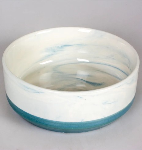 Koera söögikauss keraamiline Stone Cloudy Sky...