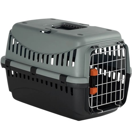 Транспортная переноска для домашних животных с дверцей из металлической сетки Bracco Eco IATA Travel (Duvoplus)