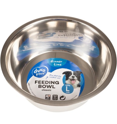 Koera kauss metallist roostevaba Classic Inox...