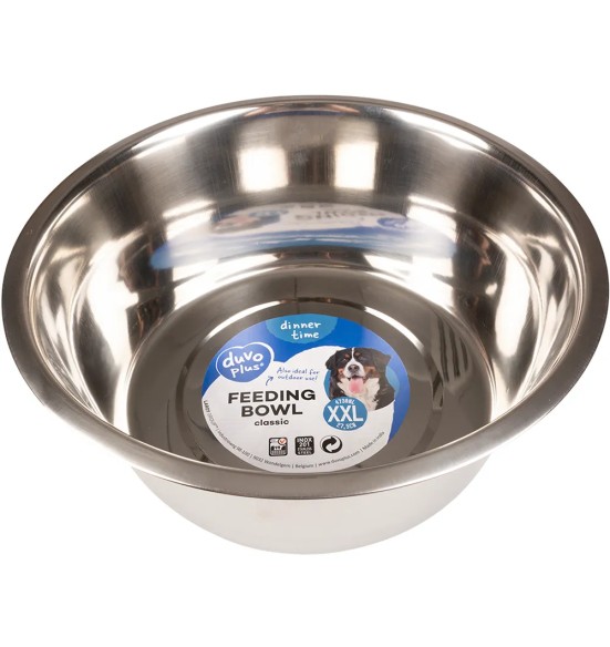 Koera kauss metallist roostevaba Classic Inox Duvoplus