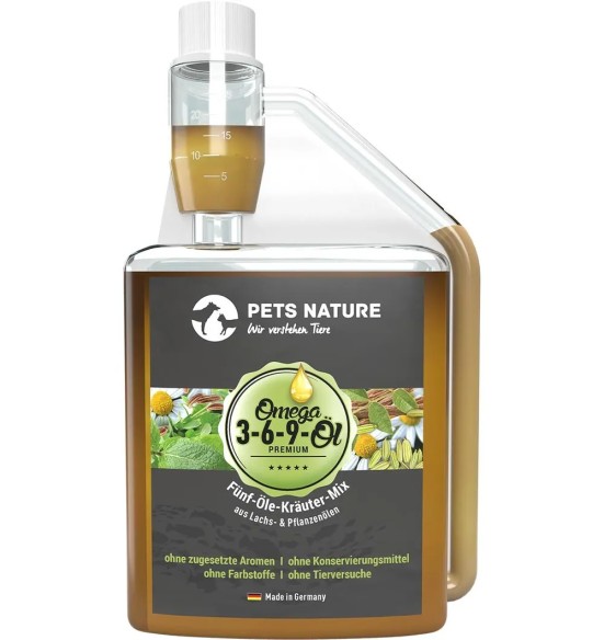 Масло Омега-3-6-9 для собак и кошек Pets Nature Omega 3-6-9 Oil