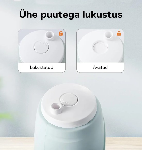 Koera joogipudel silikoonist kausiga, 438 ml (Dogness)