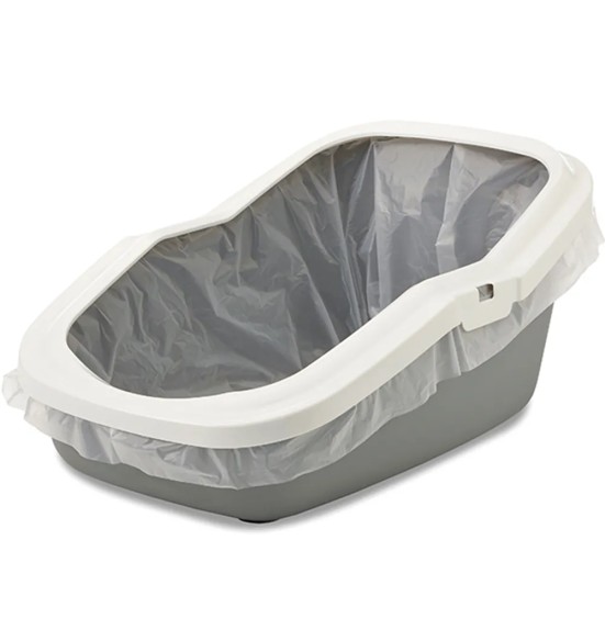 Kassi liivakasti kilekotid Savic Maxi, 55 x 43 cm, 12 tk