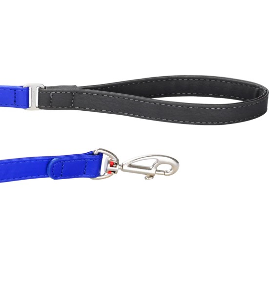Koera jalutusrihm vegannahast Elegant Vegan Leather, sinine (Red Dingo)