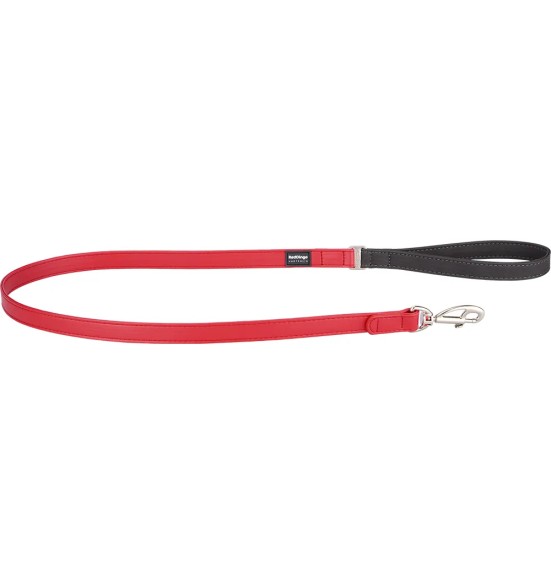 Koera jalutusrihm vegannahast Elegant Vegan Leather, punane (Red Dingo)