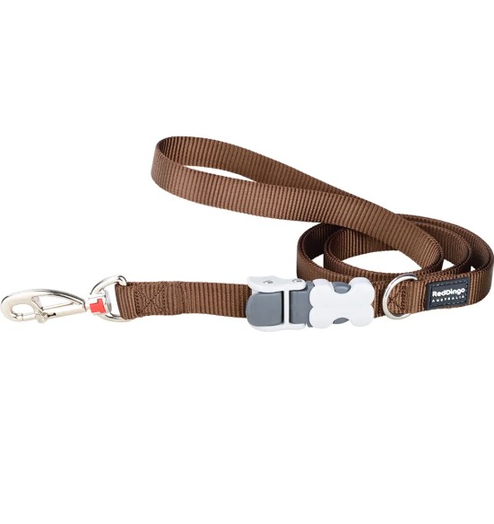 Поводок для собак, многофункциональный, коричневый SuperLead (Red Dingo)