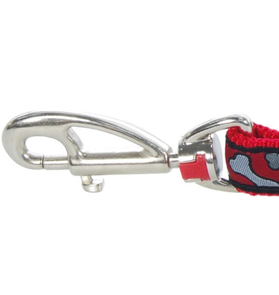 Поводок для собак с вытканным дизайнерским узором, 1.1–1.8 м, Bonarama Red (Red Dingo)