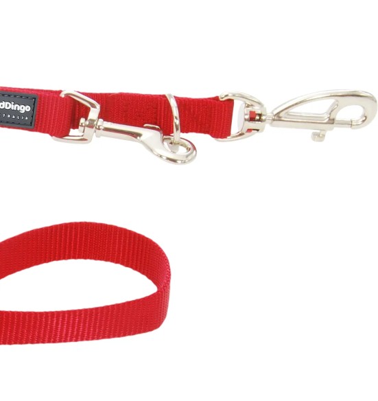 Поводок для собак, многофункциональный красный (Red Dingo)