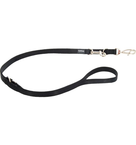 Многофункциональный поводок для собак, черный (Red Dingo)