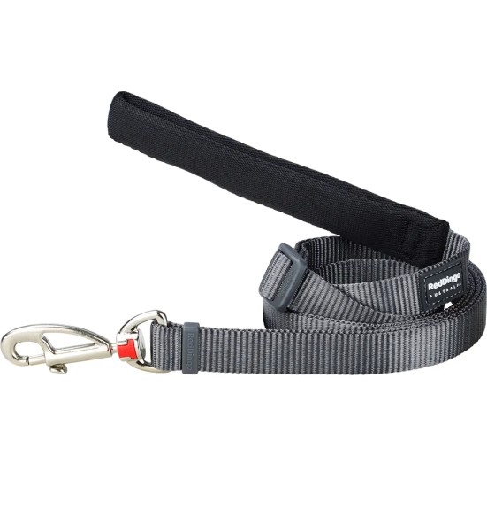 Koera jalutusrihm nailonrihm Classic, 1.1–1.8 m, hall (Red Dingo)