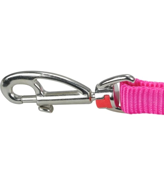 Koera jalutusrihm nailonrihm Classic, 1.1–1.8 m, roosa (Red Dingo)