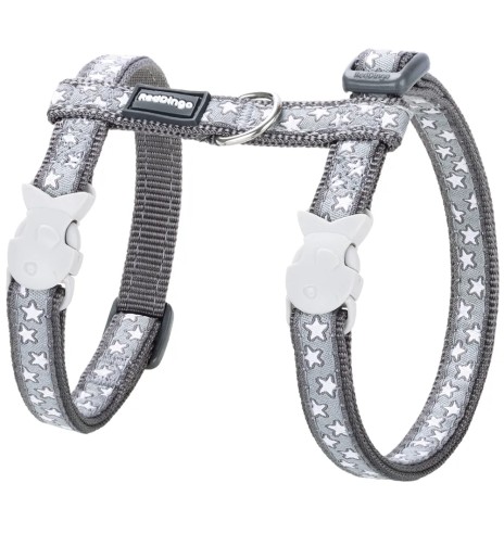 Шлейка и поводок для кошек, с вытканным...