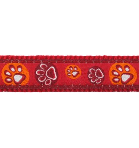 Ошейник для кошек с дизайнерским принтом Cosmos Red (Red Dingo) – Ошейники для кошек – Red Dingo – Valgekihv 2