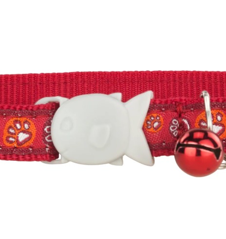 Ошейник для кошек с дизайнерским принтом Paw...