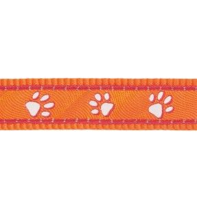 Ошейник для кошек с дизайнерским принтом Paw Impressions Red (Red Dingo) – Ошейники для кошек – Red Dingo – Valgekihv 2