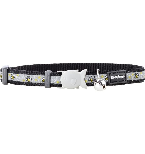 Ошейник для кошек с дизайнерским принтом Bumble...