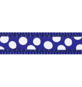 Ошейник для кошек с вытканным дизайнерским узором White Spots on Yellow (Red Dingo) – Ошейники для кошек – Red Dingo – Valgekihv 2