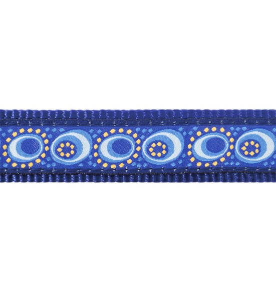 Ошейник для кошек с дизайнерским принтом Cosmos Dark Blue (Red Dingo)