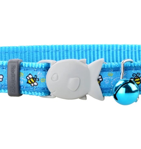 Ошейник для кошек с дизайнерским принтом Bumble...