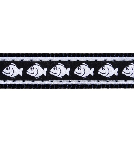 Kaelarihm kassile, helkurmustriga Reflective...