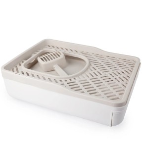 Коврик для кошачьего туалета, двухслойный, с сотовой структурой Trap Litter Mat (AFP - Go Fresh) – Liivakasti matid – AFP - All For Paws – Valgekihv 2