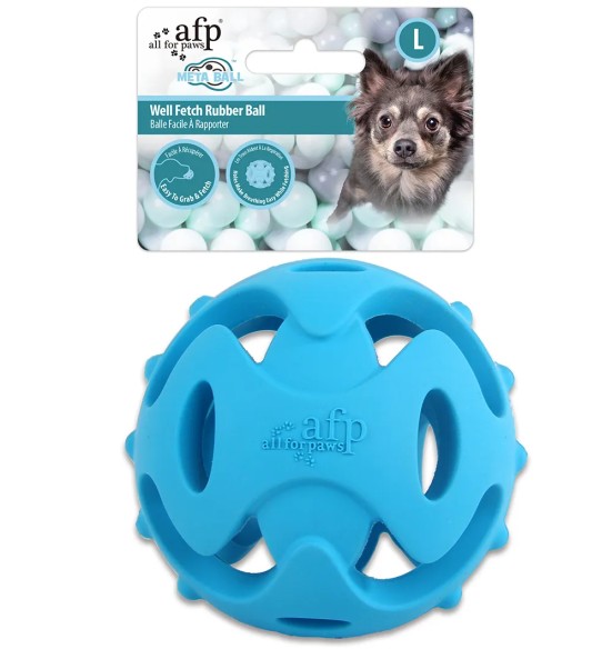 Mänguasi koerale Well Fetch Rubber Ball (AFP - Meta Ball)