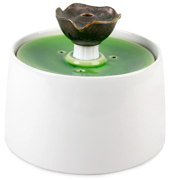 Koera-kassi joogipurskkaev keraamiline, 2 liitrit, Lotus Ceramic Fountain (AFP - Lifestyle 4 Pets)