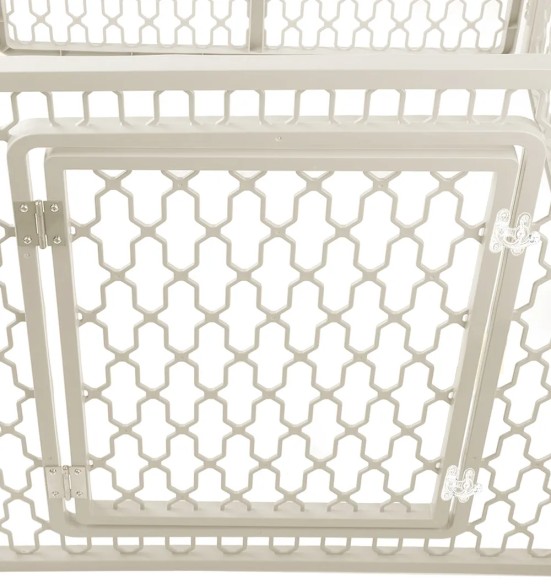 Koeraaedik 4 paneeliga, vastupidavast plastikust, Dog Playpen (AFP - Lifestyle 4 Pets)