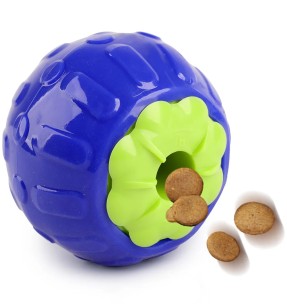 Игрушка для собаки, шарик для лакомства Giggle Treat Ball (Pawise) – Maiusepallid – Pawise – Valgekihv