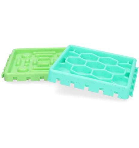 Aeglase söömise aluste komplekt, kaheosaline...