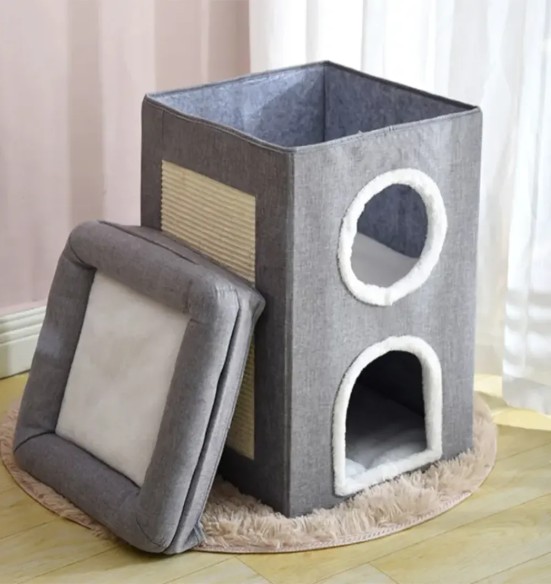 Kassimaja 3 In 1 Foldable Cat Box (Pawise)