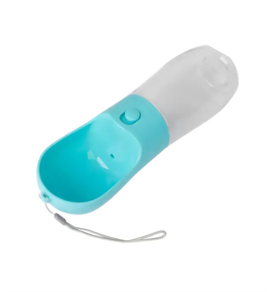 Дорожная бутылка с миской для питья, 380 мл (Pawise)