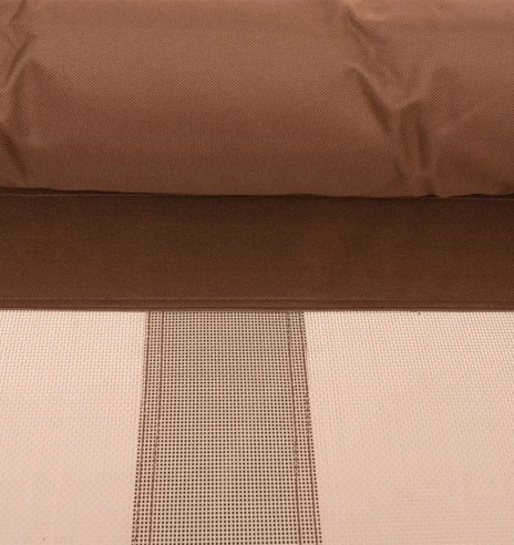 Диван для собак со съемной подушкой валиком Sun...