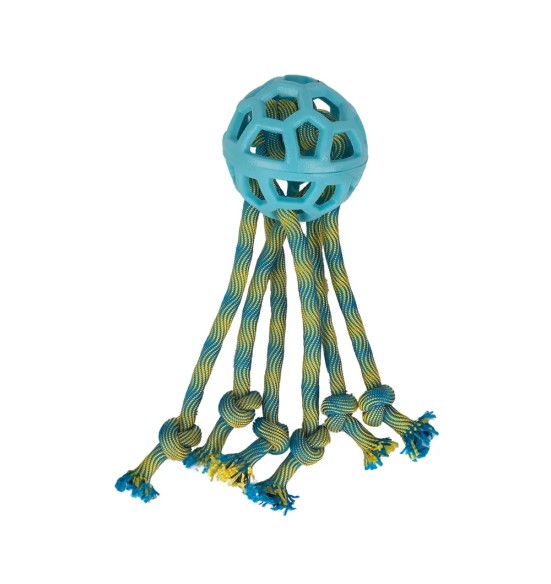 Игрушка для собак Play-N-Tug Rope Octopus (Pawise)