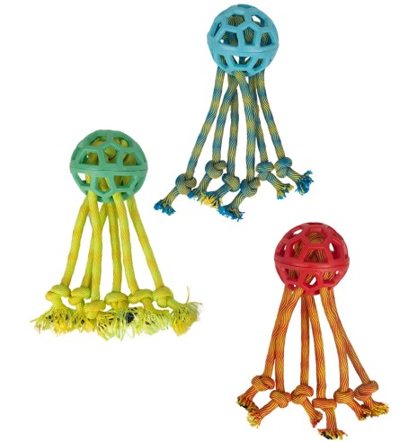 Koera mänguasi Play-N-Tug Rope Octopus (Pawise)