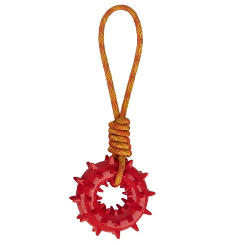 Koera mänguasi Play-N-Tug Ring with handle...