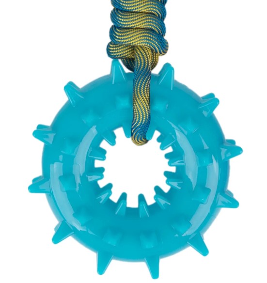 Koera mänguasi Play-N-Tug Ring with handle (Pawise)