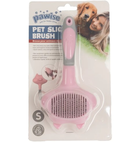 Самоочищающаяся щетка-пуходёрка Pet Slicer...