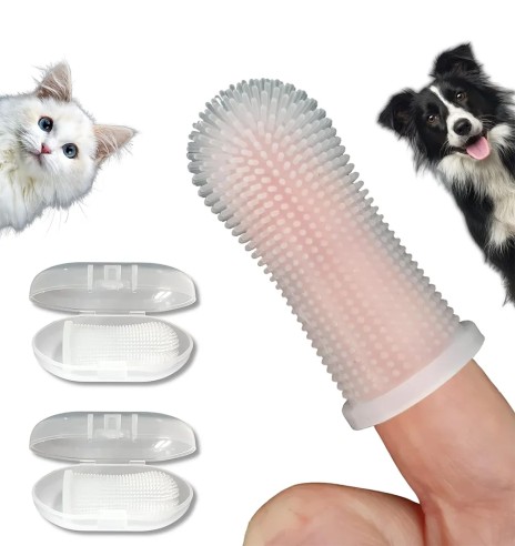 Koera ja kassi hambahari, 2 tk (Pawise)