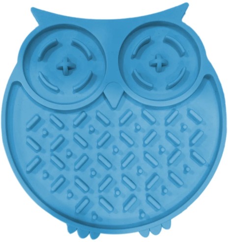 Коврик силиконовый для лакомств, с присосками Lick it Owl (Pawise)