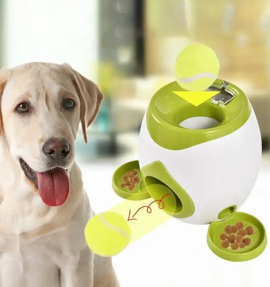 Интерактивная игрушка для собак -Ball Launcher Food Feeder (Pawise)