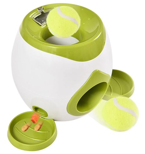 Interaktiivne mänguasi koerale aktiivseks tegevuseks -Ball Launcher Food Feeder (Pawise)