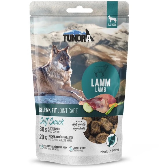 TUNDRA maius koertele lambalihaga JOINT CARE 100 g