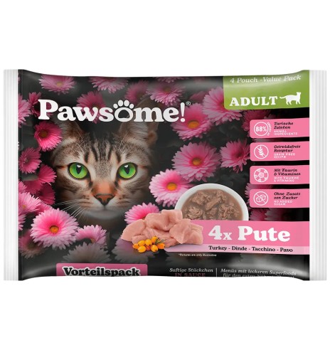 Pawsome! консервированный корм для кошек в...